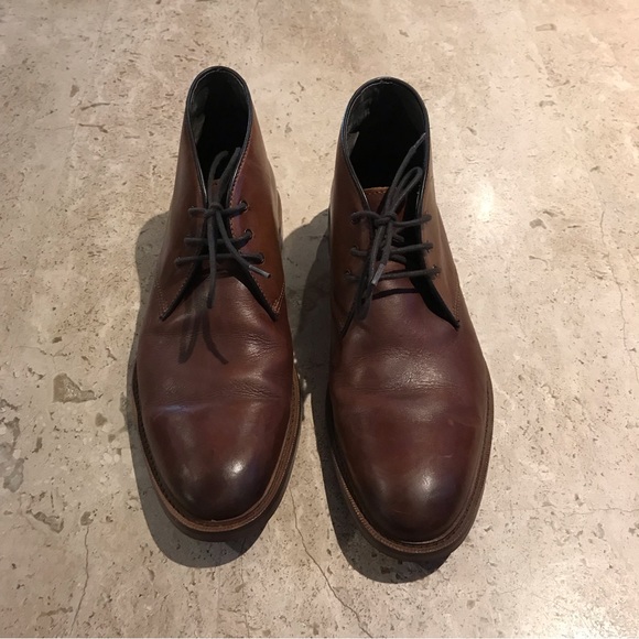 Joseph Abboud Brown Mens Boots Dress Shoes size 8.5 - Picture 3 of 10